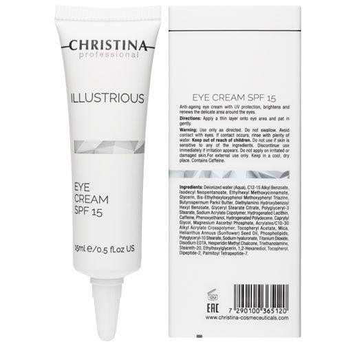 Christina Eye Cream SPF15 | Illustrious 15ml/0.5FL.OZ. - Yofeely Cosmetics