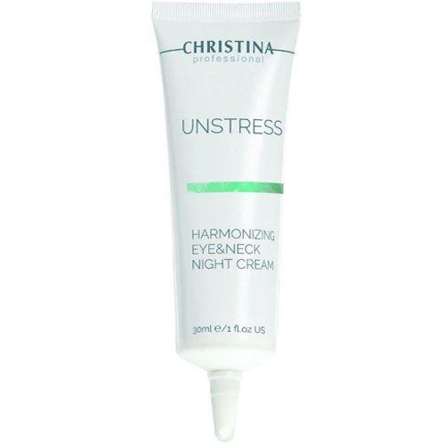 Christina Harmonizing Eye and Neck Night Cream | Unstress 30ml/1FL.OZ. - Yofeely Cosmetics