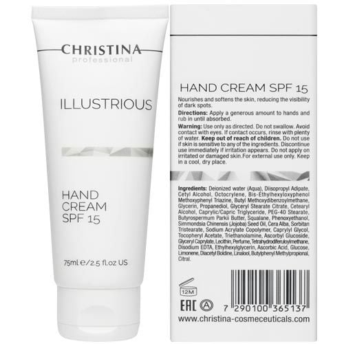 Christina Hand Cream SPF15 | Illustrious 75ml/2.6FL.OZ