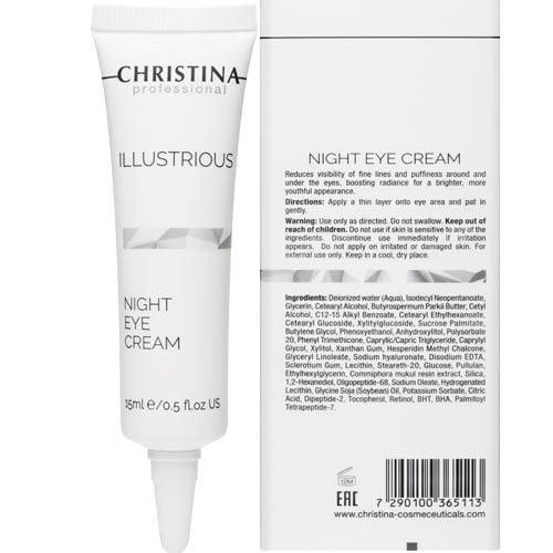 Christina Night Eye Cream | Illustrious 15ml/0.5FL.OZ. - Yofeely Cosmetics