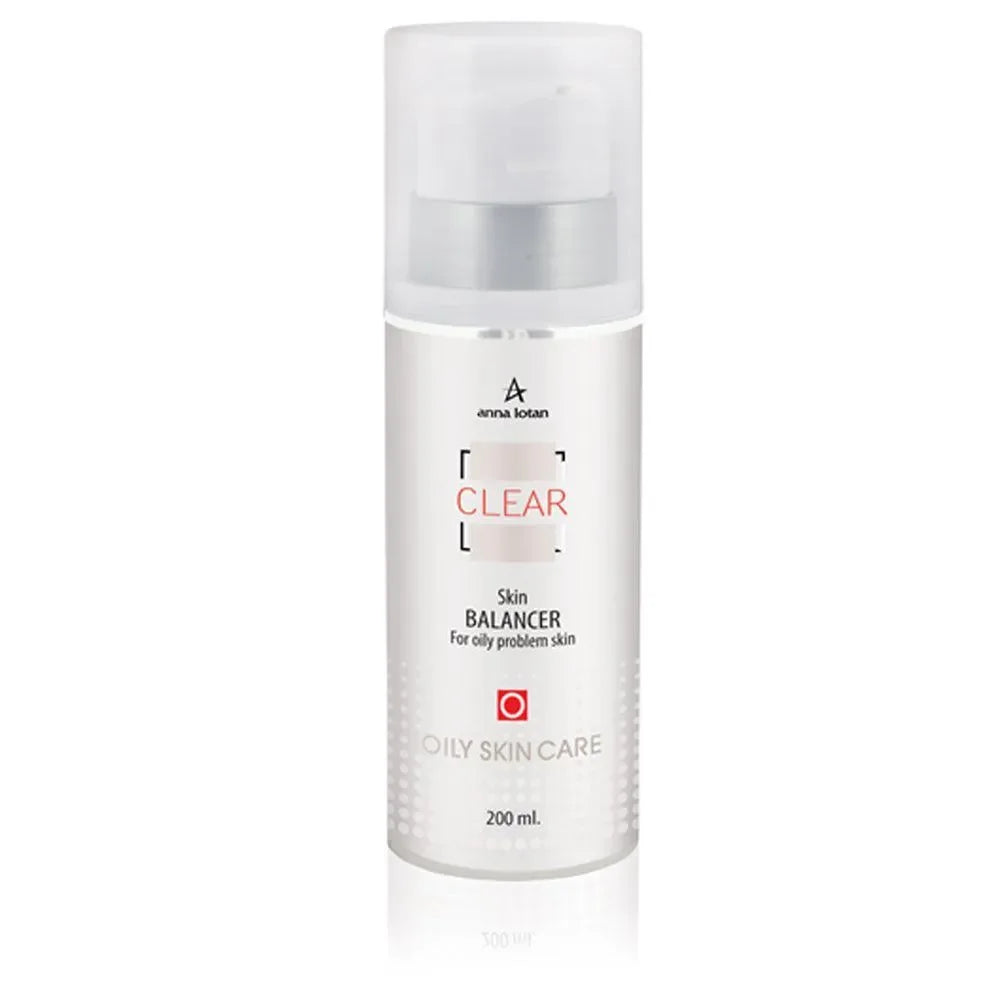 קרם־ג׳ל לחות Skin Balancer Clear לעור שמן 200 מ״ל | Anna Lotan – תמונת אריזת המוצר