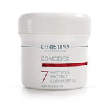 קרם יום מאט SPF 15 Comodex שלב 7 150 מ״ל | Christina – תמונת אריזת המוצר