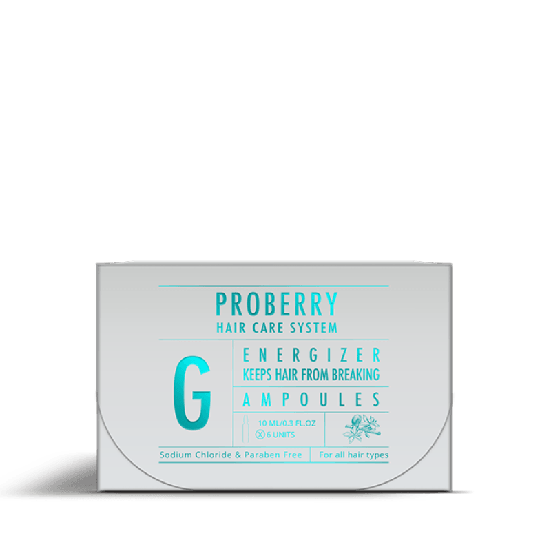 Proberry "Energizer" hair ampoules to prevent hair loss