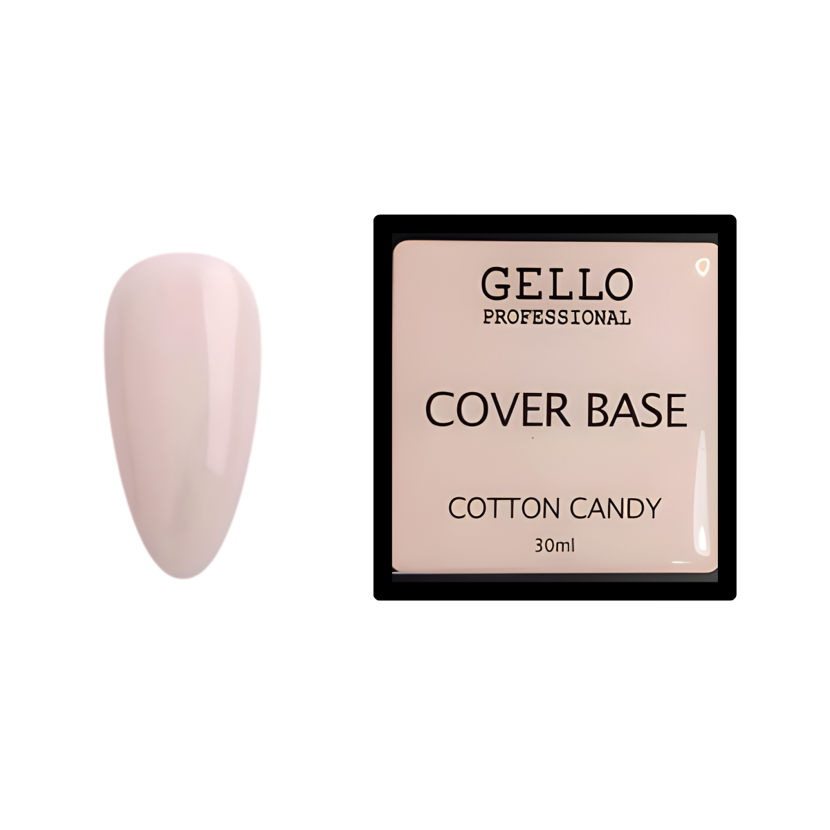 קאבר בייס COTTON CANDY לבנייה וחיזוק 30 מ״ל | Gello – תמונת המוצר