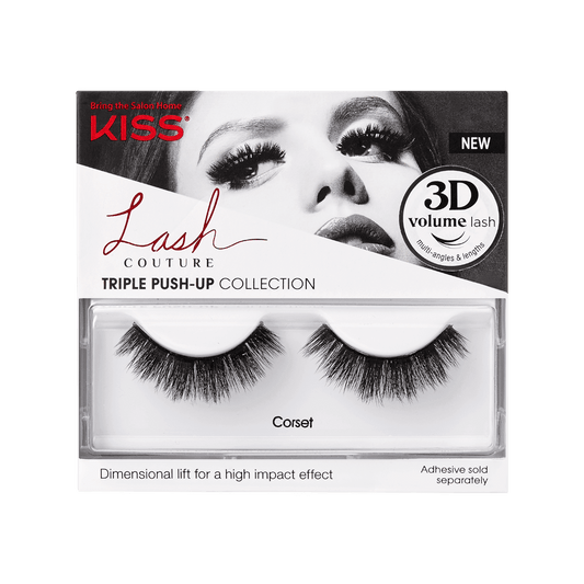 קיס ריסים מלאכותיים Couture Triple Push Up Corset + דבק