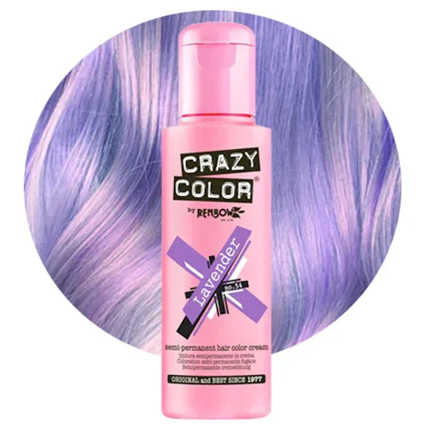 צבע שיער Crazy Color 100 מ״ל בגוון Lavender