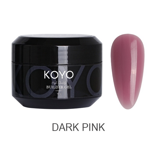 Koyo Builder Gel 50ml Dark Pink