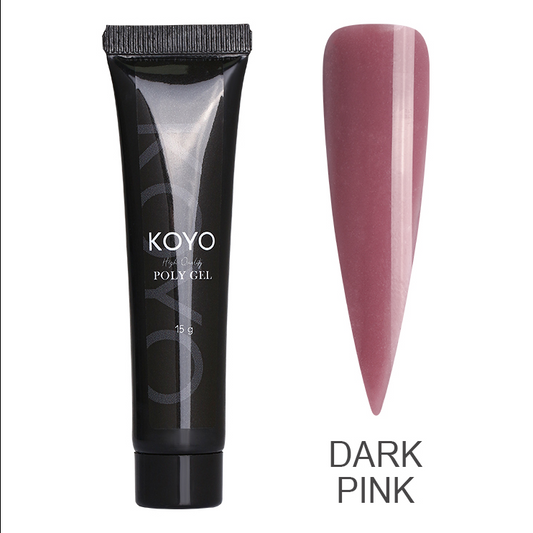 Koyo Polygel 15ml Dark Pink