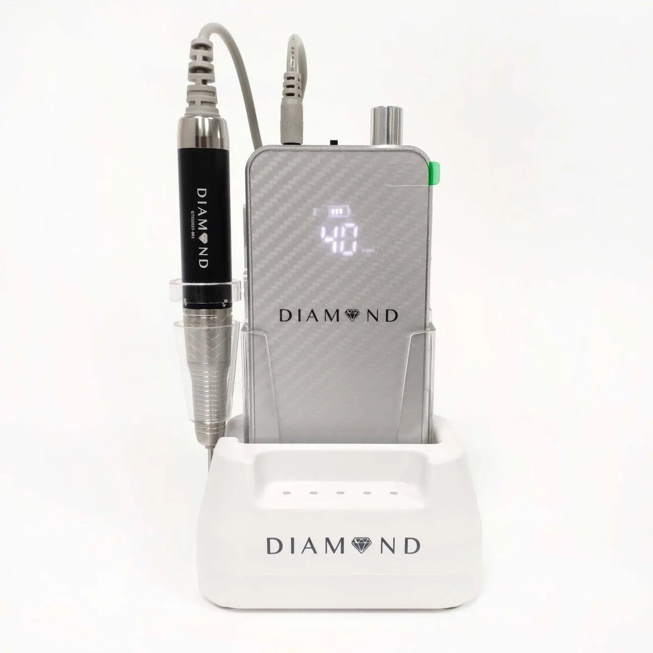 מכונת שיוף אלחוטית נטענת וחזקה לבניית ציפורניים ומניקור - DIAMOND