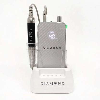 מכונת שיוף אלחוטית נטענת וחזקה לבניית ציפורניים ומניקור - DIAMOND