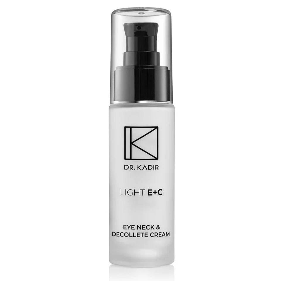 קרם Light E+C לעיניים, לצוואר ולמחשוף 30 מ״ל | Dr Kadir