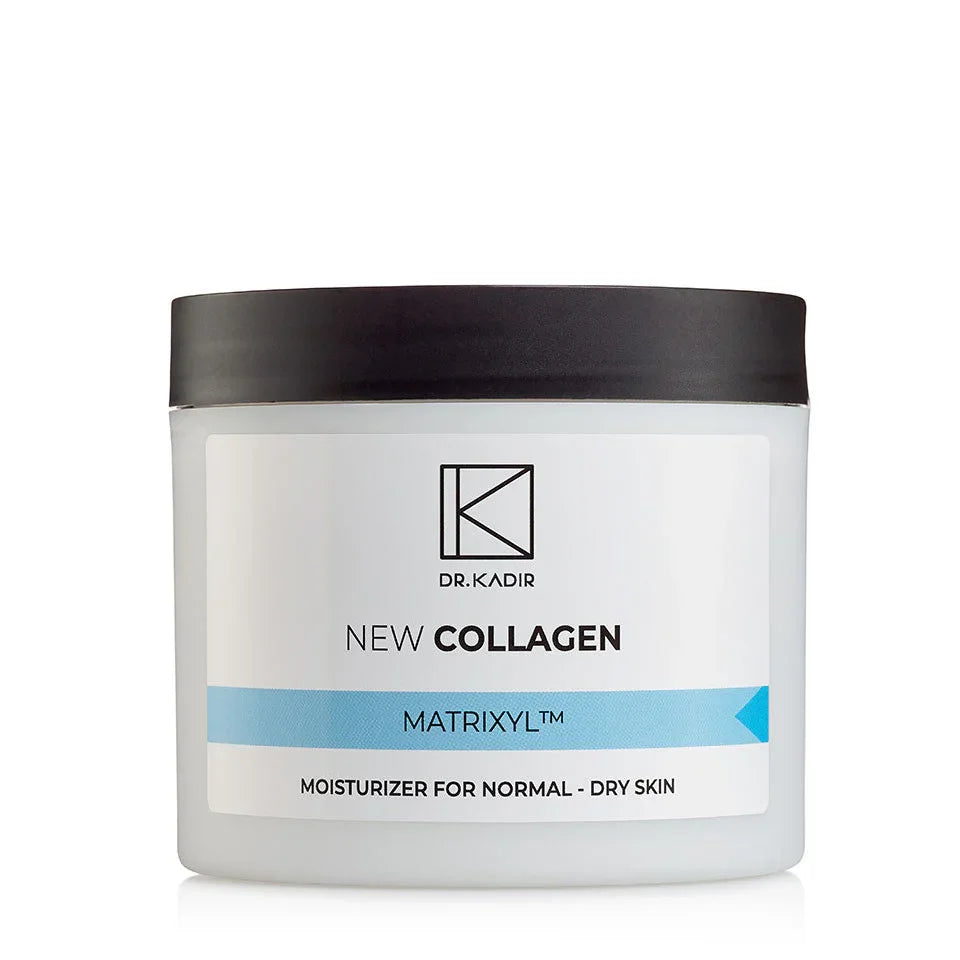 קרם לחות New Collagen לעור רגיל עד יבש 250 מ״ל | Dr Kadir – אריזת המוצר