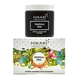 Hikari Micro Dermabrasion Peeling contains coconut pulp, lychee, sea salt and coconut shell fragments from the Tahiti Islands for gentle peeling 150 ml