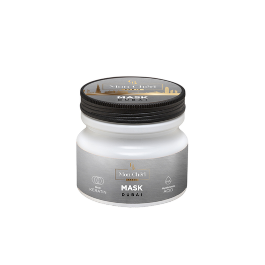 Маска для интенсивного восстановления Dubai Series содержит чистую гиалуроновую кислоту и органический кератин Max Keratin - Moon Cherry