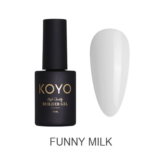 Koyo Builder Gel 15ml Funny Milk