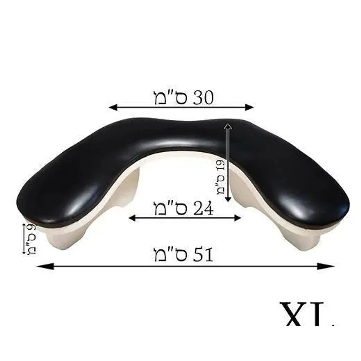 Gello Orthopedic Pillow XL - Black