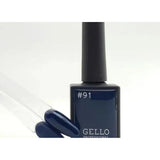 Gello Gel Polish Dark Metallic Blue - 91