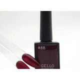 Gello Gel Polish Burgundy Brown - 88