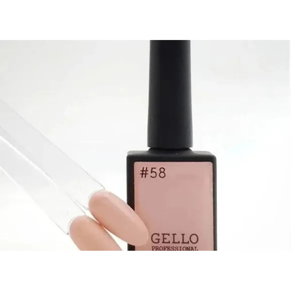 ג'לו לק ג'ל אפרסק בהיר – גוון 58 | Gello – תמונת המוצר