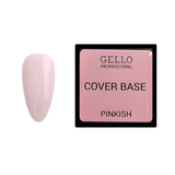 קאבר בייס PINKISH לבנייה וחיזוק ציפורניים – 30 מ״ל | Gello