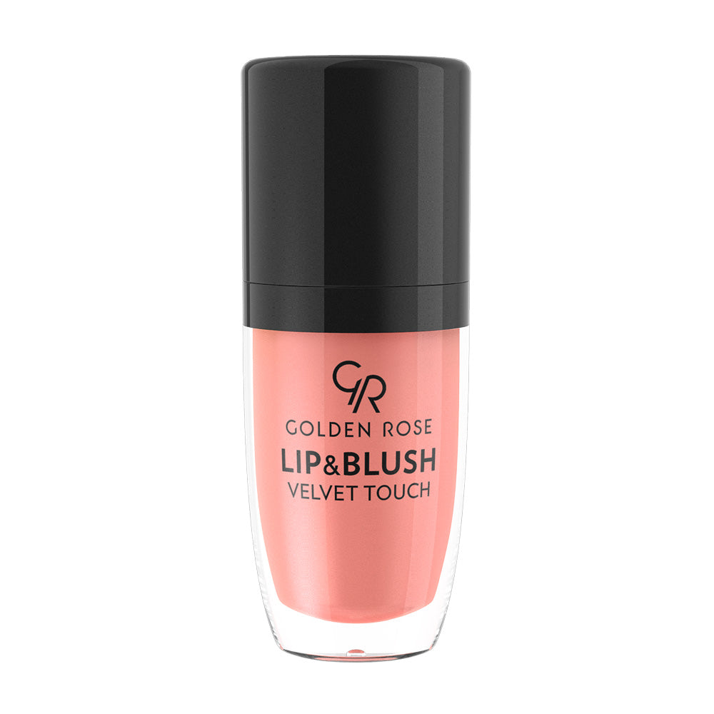 ליפ אנד בלאש LIP & BLUSH VELVET TOUCH של Golden Rose - גוון 02