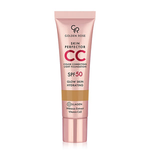 מייקאפ קליל Skin Perfector CC SPF 50 של Golden Rose - גוון 105 קרמל