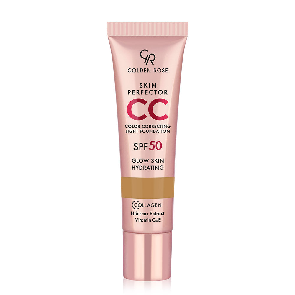 מייקאפ קליל Skin Perfector CC SPF 50 של Golden Rose - גוון 106 טופי