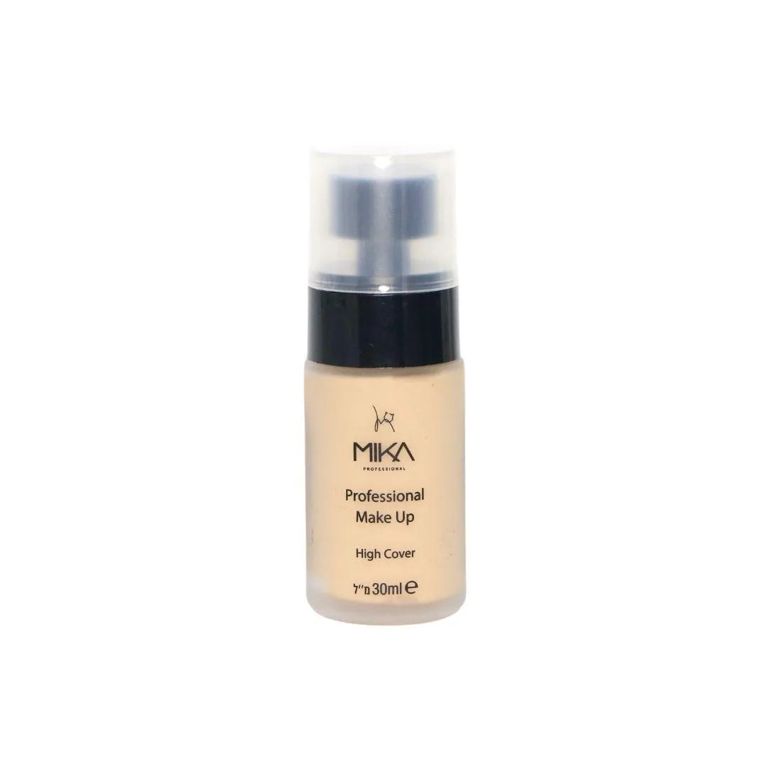 Mika Professional Full Coverage Makeup High Cover with Sun Protection