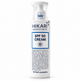 קרם לחות עם פעולת הגנה רחבה מפני קרני השמשSPF50+ 200 מ״ל | Hikari