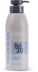 Glaze Cream 80/20 for Curly Hair 500 ml - Lomelo Lomelo
