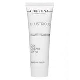 קרם יום מבהיר SPF50 Illustrious 50 מ״ל | Christina – תמונת אריזת המוצר