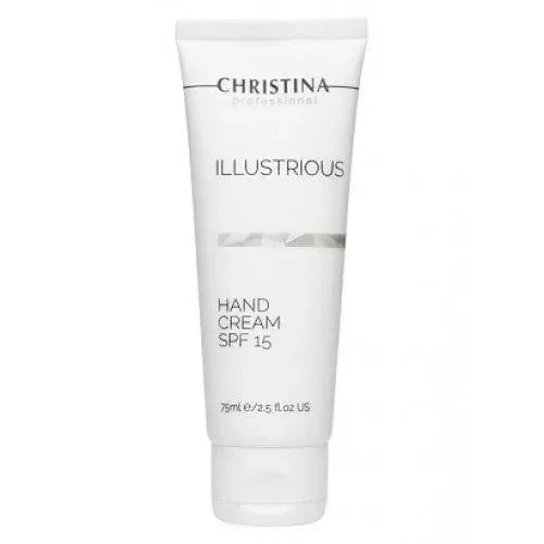 קרם ידיים מבהיר עם הגנה Illustrious 75 מ״ל | Christina – תמונת אריזת המוצר