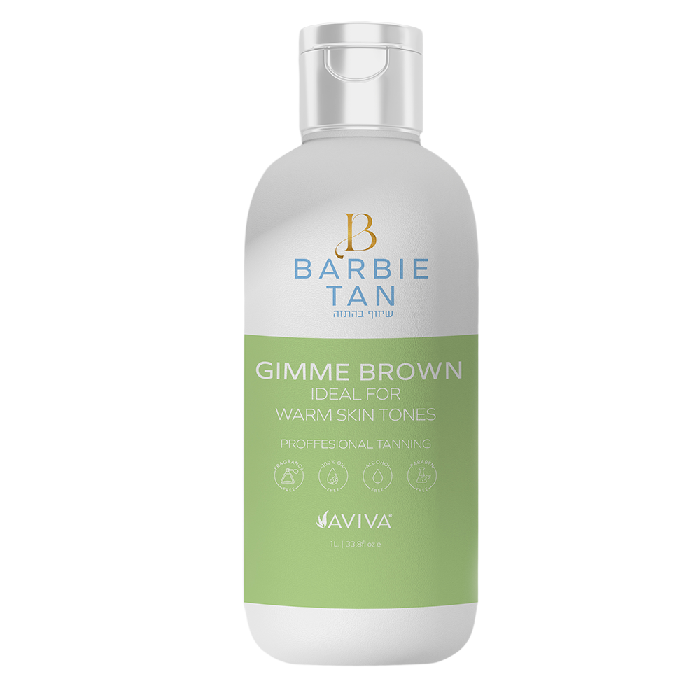 שיזוף בהתזה בגוון ג'ימי בראון- GIMME BROWN - Barbietan