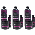 שמן הודי מארז מוצרי השיער המשקמים - מהדורה משפחתית 1000 מ"ל - 3 ערכות