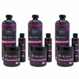 שמן הודי מארז מוצרי השיער המשקמים - מהדורה משפחתית 1000 מ"ל - 3 ערכות