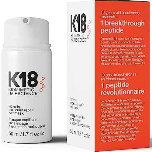 K18 Leave-in Molecular Repair Hair Mask 50ml/1.7FL.OZ. - Yofeely Cosmetics