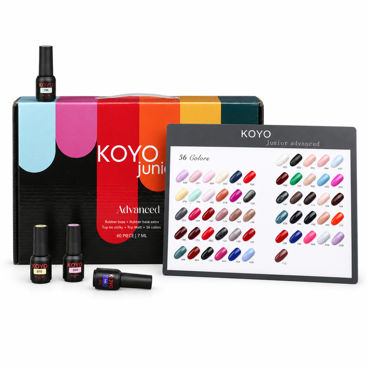 מזוודת Mini Junior Advanced של KOYO – 60 יחידות