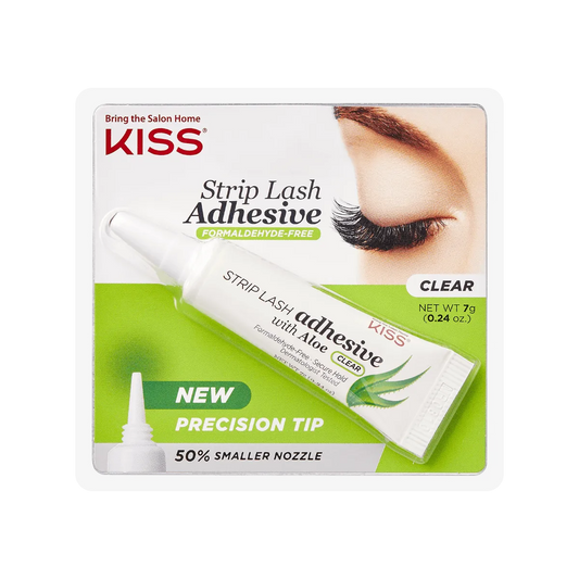 קיס דבק לריסים מלאכותיים בשפופרת שקוף