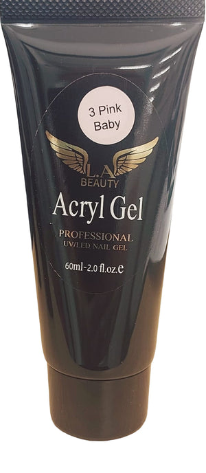 LA Beauty פוליג'ל אקריל ג'ל 60 מ"ל - Yofeely Cosmetics