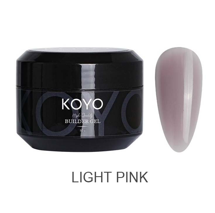 Koyo Builder Gel 50ml Light Pink