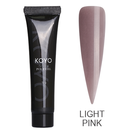 Koyo Polygel 15ml Light Pink