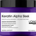 L'Oréal Serie Expert Keratin Alpha Sleek Mask 500ml