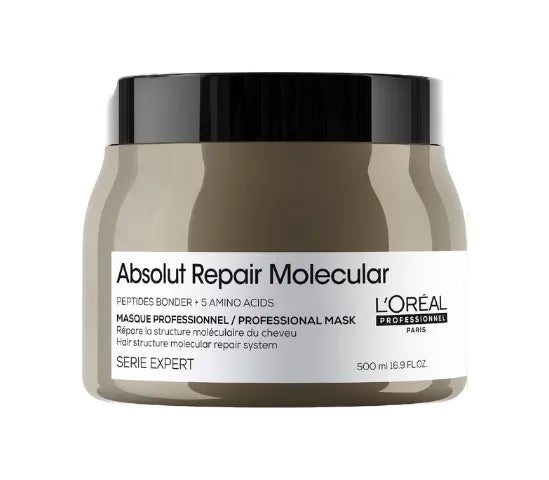 מסכת Absolut Repair Molecular לשיער פגום 500 מ״ל | L'Oréal Professionnel