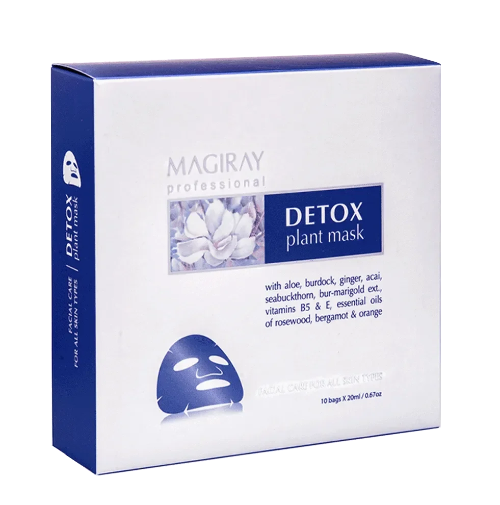 מסכות בד Classic Detox עם פחם פעיל 10 יחידות, 200 גרם