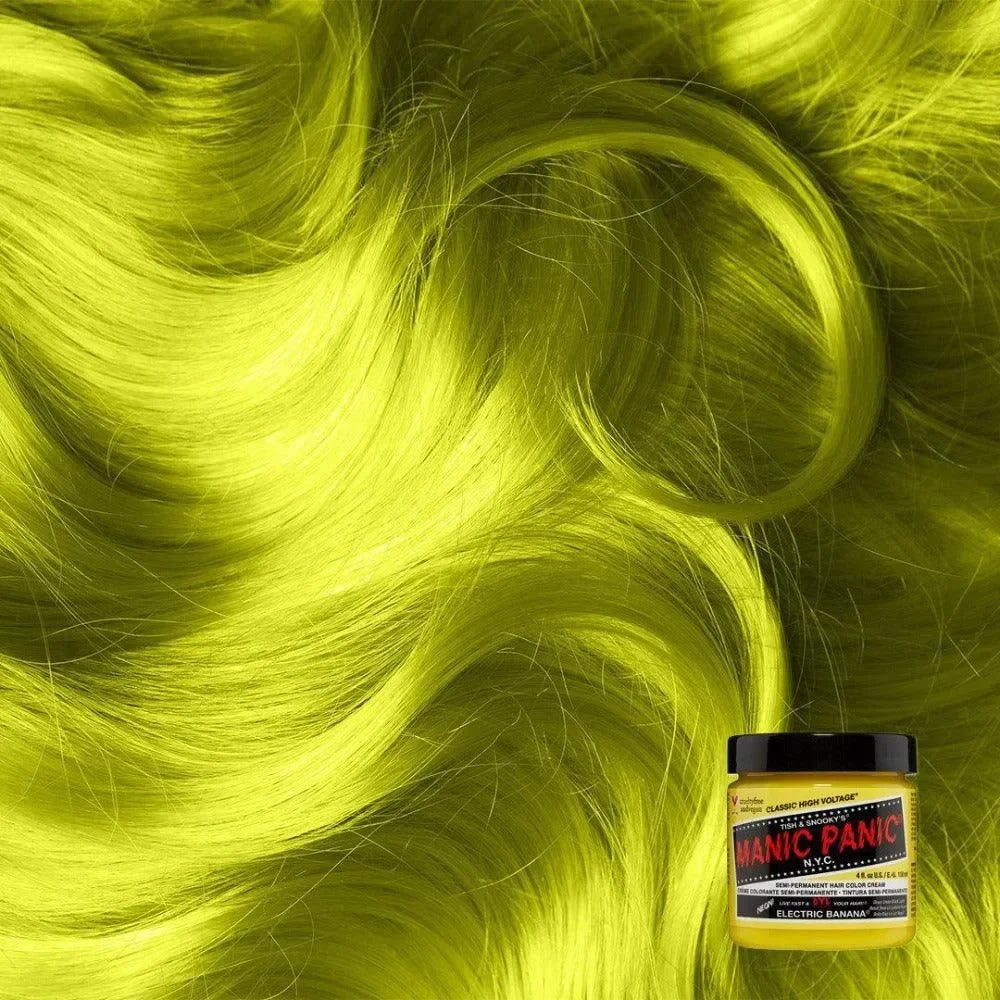 צבע שיער סמי־פרמננט Manic Panic בגוון Electric Banana ‏118 מ״ל
