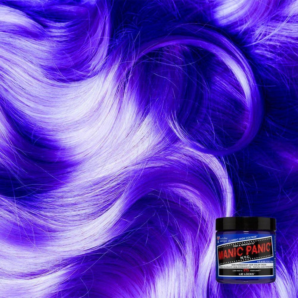 צבע שיער סמי־פרמננט Manic Panic בגוון Lie Locks ‏118 מ״ל
