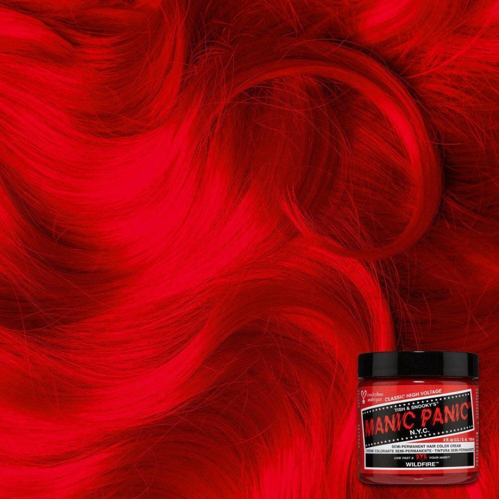 צבע שיער סמי־פרמננט Manic Panic בגוון Wildfire ‏118 מ״ל