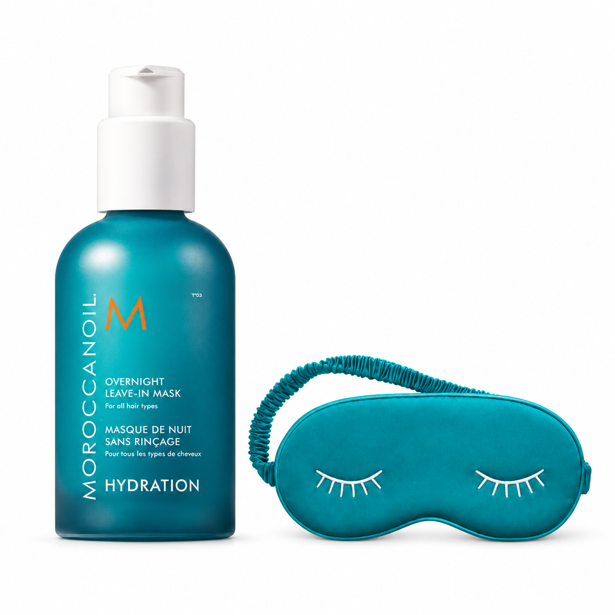 מסכת שינה Moroccanoil במתנה