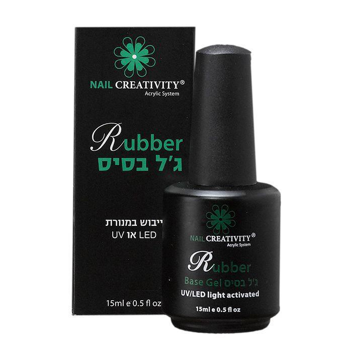 ג׳ל בסיס מקצועי לציפורניים 15 מ״ל מבית Nail Creativity