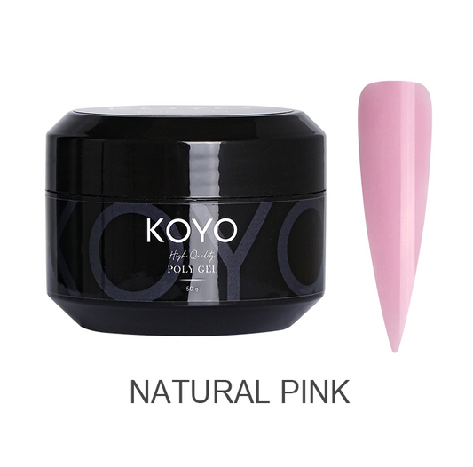 Koyo Polygel 50ml Natural Pink